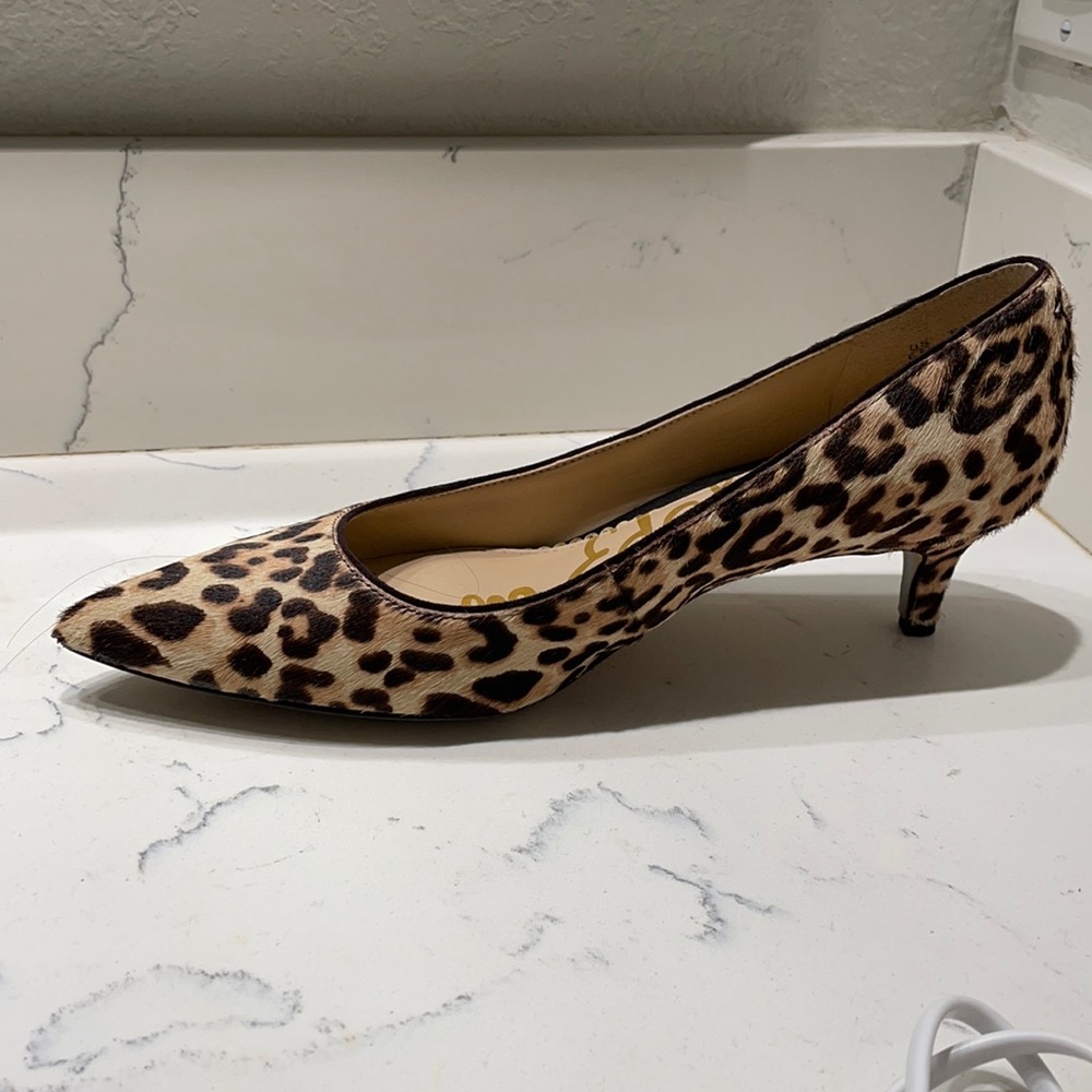 Leopard kitten heels from Sam Edelman